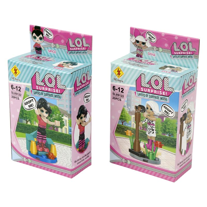 لگو دخترانه 20 تکه SLtoys Lol Suprise کد SL89122