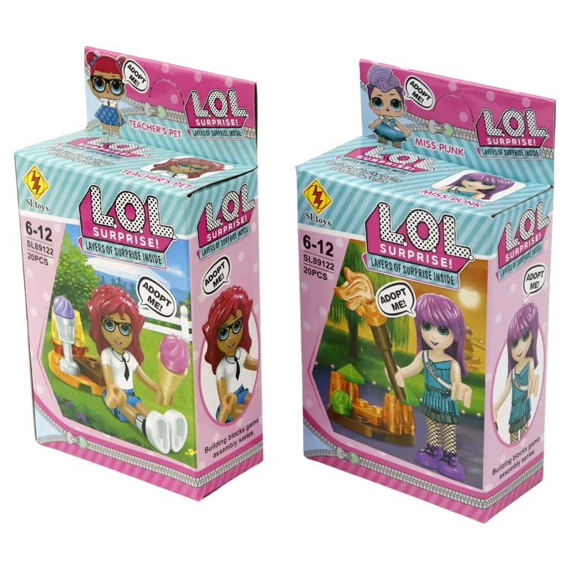 لگو دخترانه 20 تکه SLtoys Lol Suprise کد SL89122