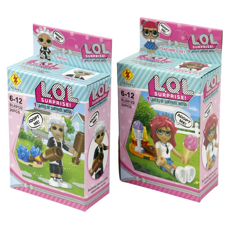 لگو دخترانه 20 تکه SLtoys Lol Suprise کد SL89122