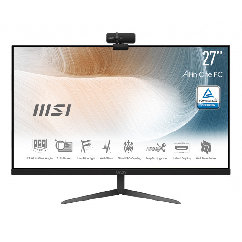 آل این وان MSI Modern AM271 11M Core i3 (1115G4) 8GB 256GB SSD Intel 27″ FHD