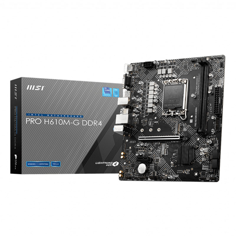 مادربرد ام اس آی PRO H610M-G DDR4