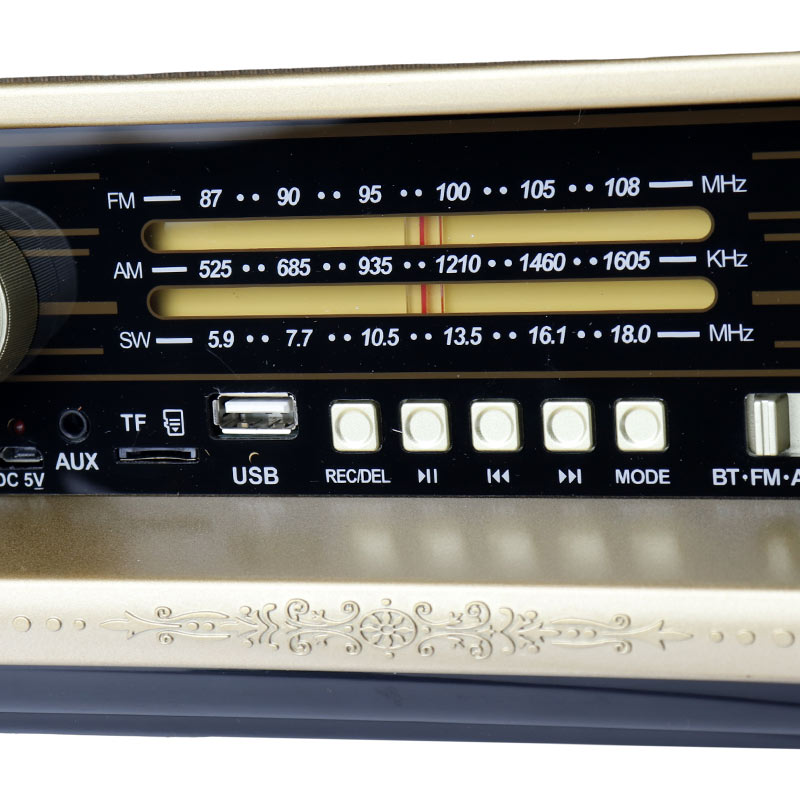 رادیو اسپیکر بلوتوثی رم و فلش خور Maxeeder MX-RA1213 AM13 + ریموت کنترل