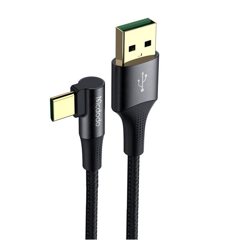 کابل تایپ سی فست شارژ Mcdodo CA-1221 6A 1.8m یکسر L
