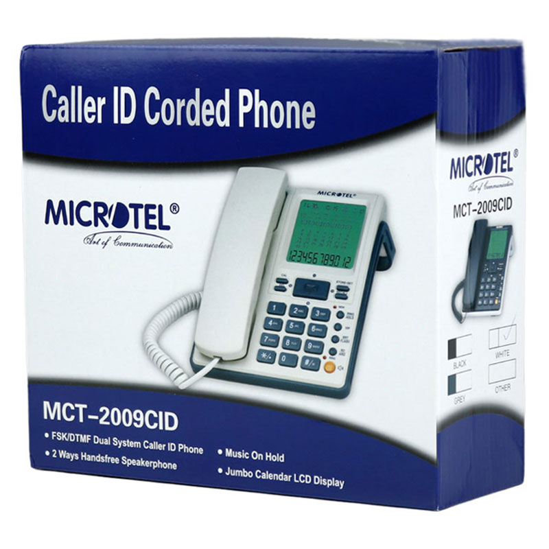 تلفن رومیزی میکروتل Microtel MCT-2009CID