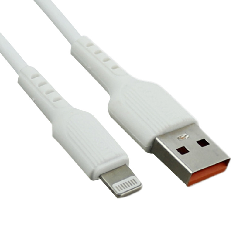 کابل آیفونی فست شارژ Mossory M101L 2.4A 1m