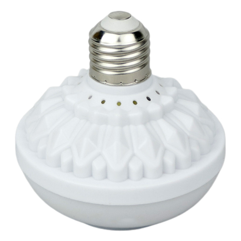 لامپ LED اسپیکر دار بلوتوثی Music Bulb 12W E27 طرحدار + ریموت کنترل