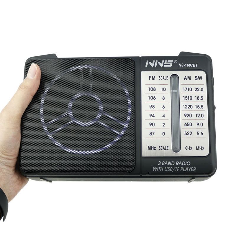 رادیو اسپیکر بلوتوثی رم و فلش خور NNS NS-1607BT