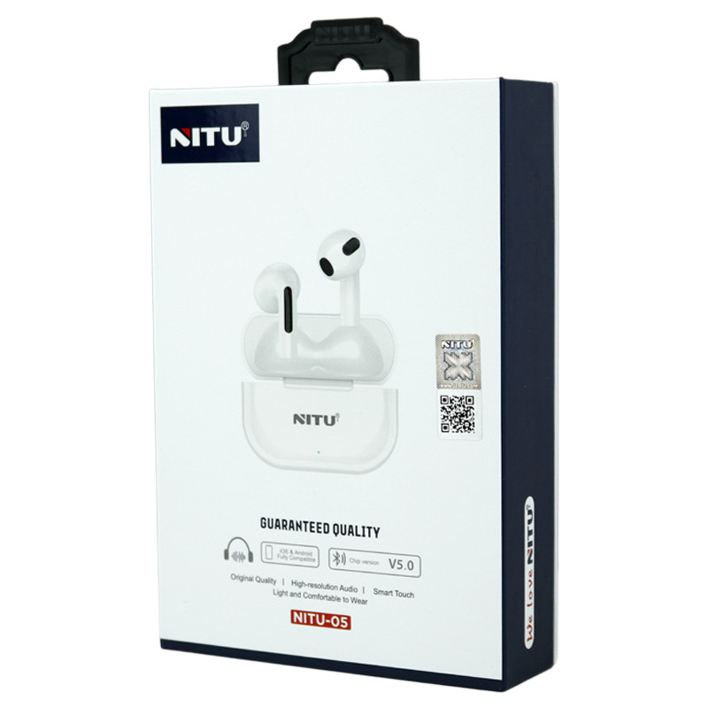 هندزفری بلوتوث دوتایی Nitu Nitu-05 TWS