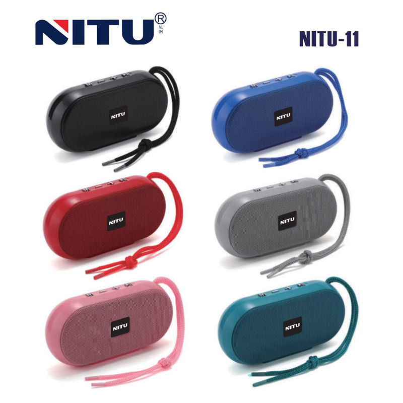 اسپیکر بلوتوثی رم و فلش خور Nitu Nitu-11
