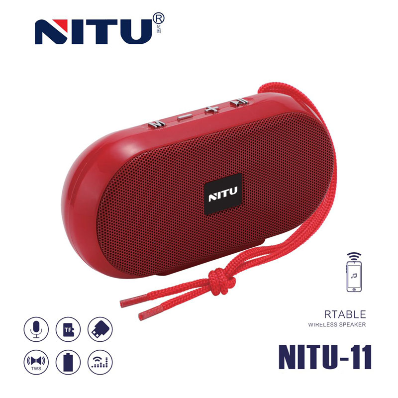 اسپیکر بلوتوثی رم و فلش خور Nitu Nitu-11