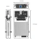 باکس هارد 2 سینی 2.5 اینچی HDD/SSD اوریکو 2259U3