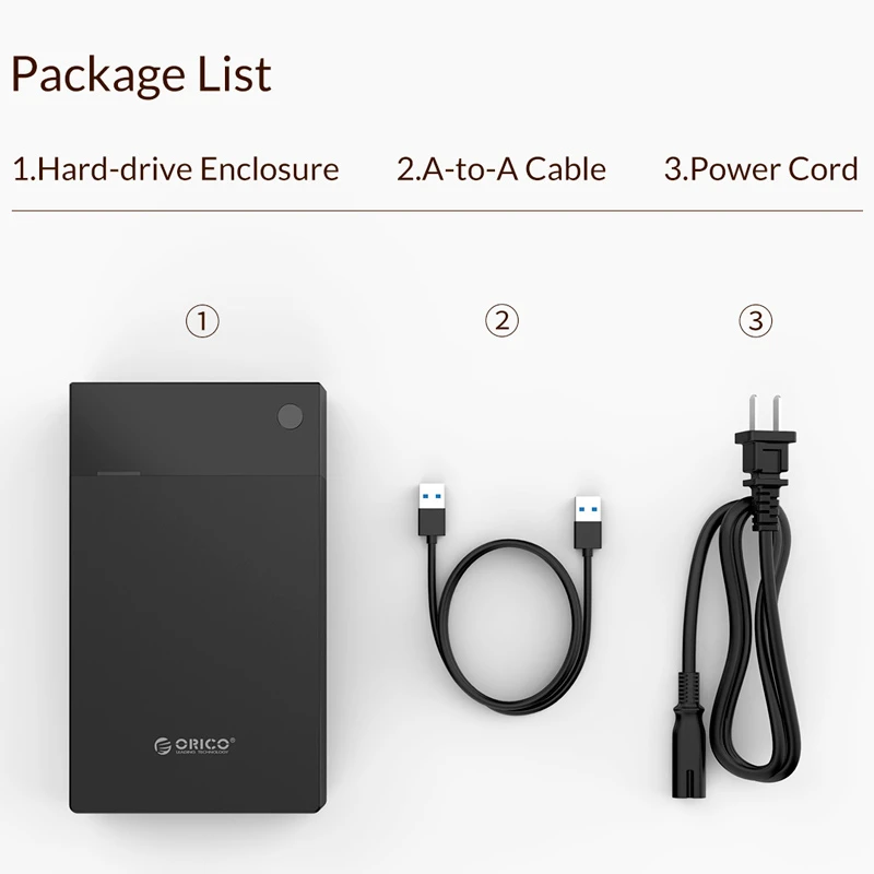 باکس هارد 3.5 اینچی HDD/SSD اوریکو 3599U3
