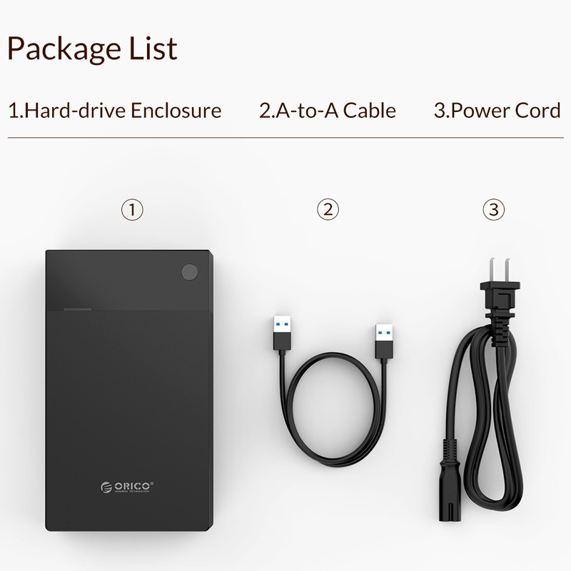 باکس هارد 3.5 اینچی HDD/SSD اوریکو 3599U3