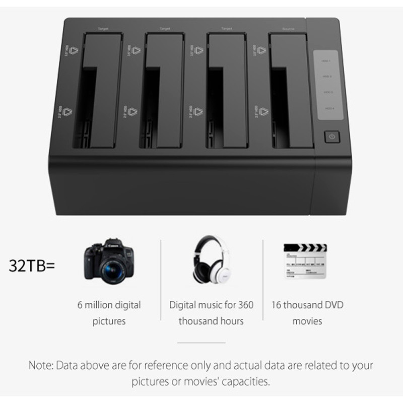 داک هارد 4 سینی اوریکو Orico 6648US3-C-V1 USB 3.0