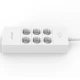 چند راهی 6 خانه ارت دار اوریکو HPC-6A5U-V1-EU با کابل 1.5 متری + شارژر USB