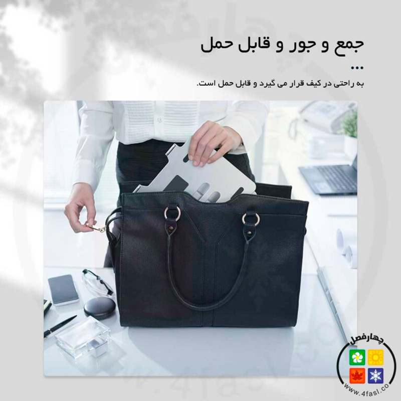 استند لپ تاپ و هاب Orico LST-2AS USB 3.0