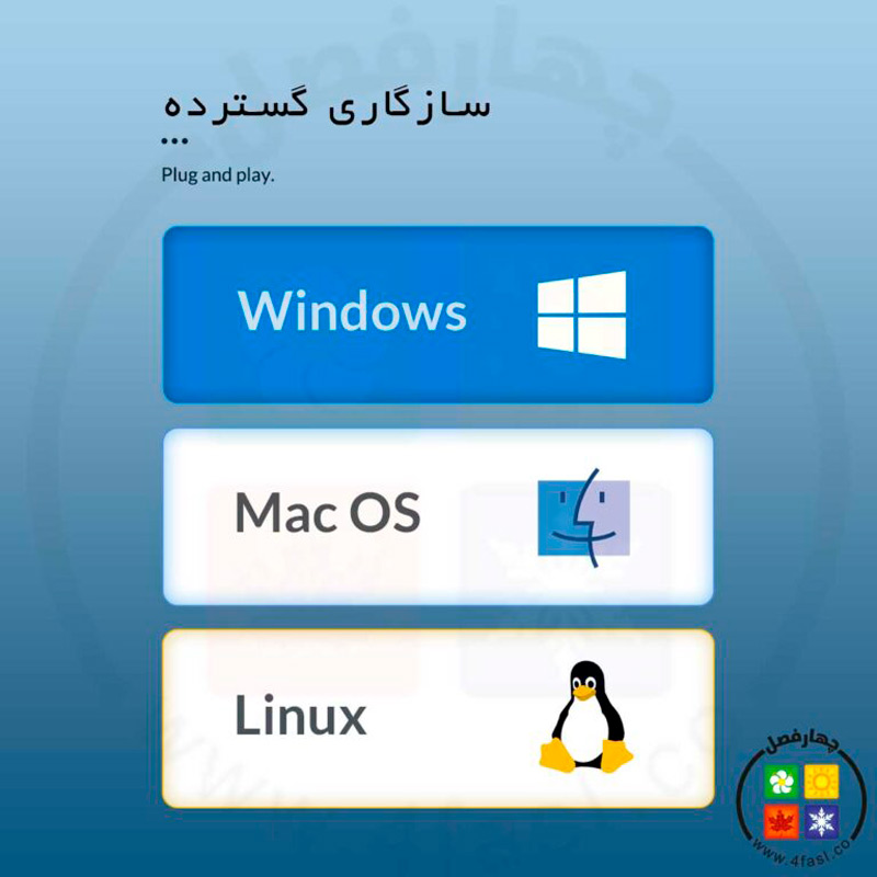 استند لپ تاپ و هاب Orico LST-2AS USB 3.0