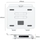 استند لپ تاپ و هاب Orico LST-2AS USB 3.0
