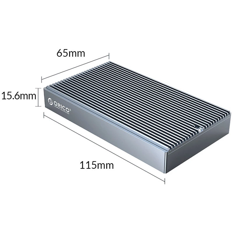 باکس هارد 2 سینی M.2 NVMe SSD اوریکو M2NV01-C3