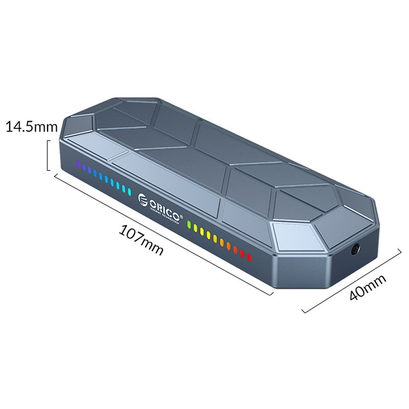 باکس هارد M.2 NVMe SSD اوریکو M2VG01-C3