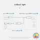 کابل تبدیل USB به HDMI اوریکو PE-P1 طول 1 متر