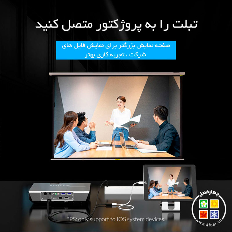 کابل تبدیل اوریکو Orico PE-P1 USB to HDMI 1m