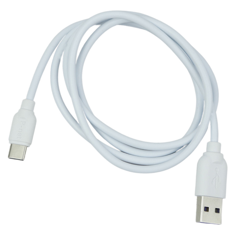 کابل تایپ سی فست شارژ P-net PT.200 2.4A 1m