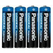 باتری چهارتایی قلمی Panasonic General Purpose R6BE/4PS AA شرینک