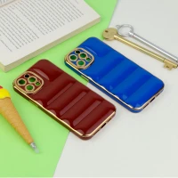 قاب PC پافر ژله ای محافظ لنزدار iPhone 12 Pro Max