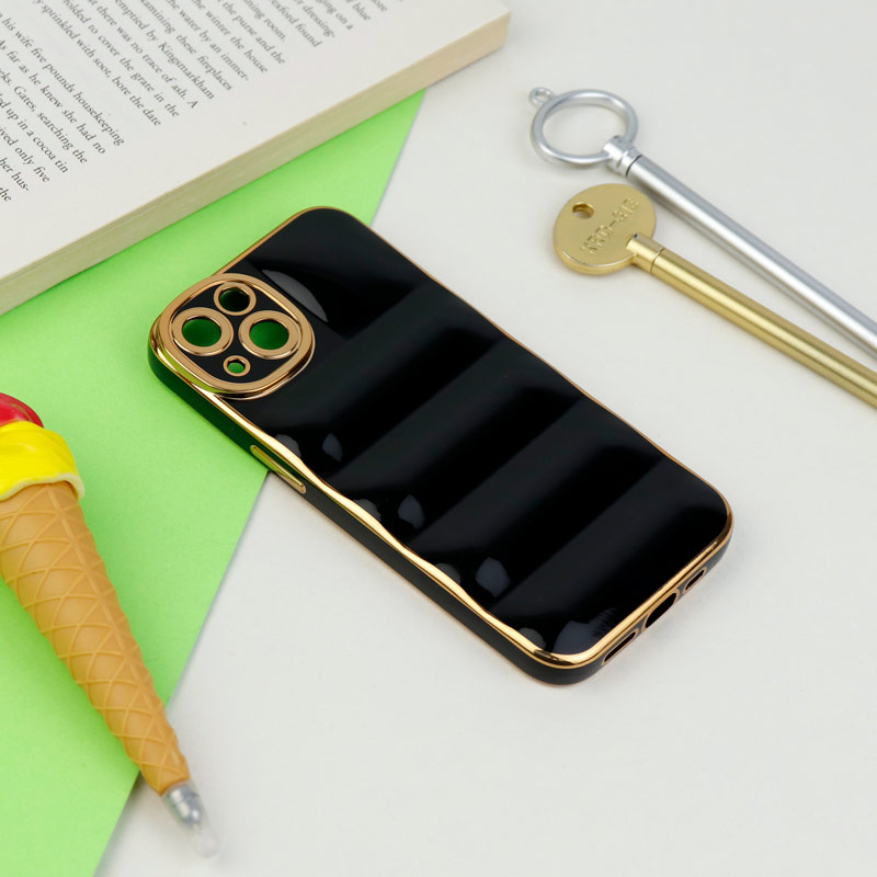 قاب PC پافر ژله ای محافظ لنزدار iPhone 13