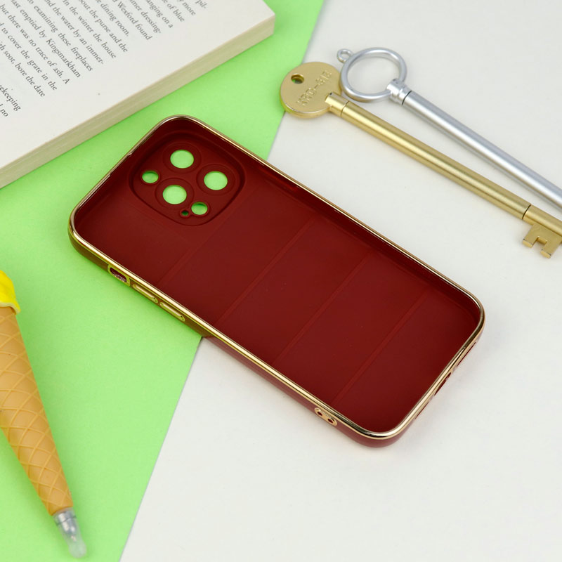قاب PC پافر ژله ای محافظ لنزدار iPhone 13 Pro Max