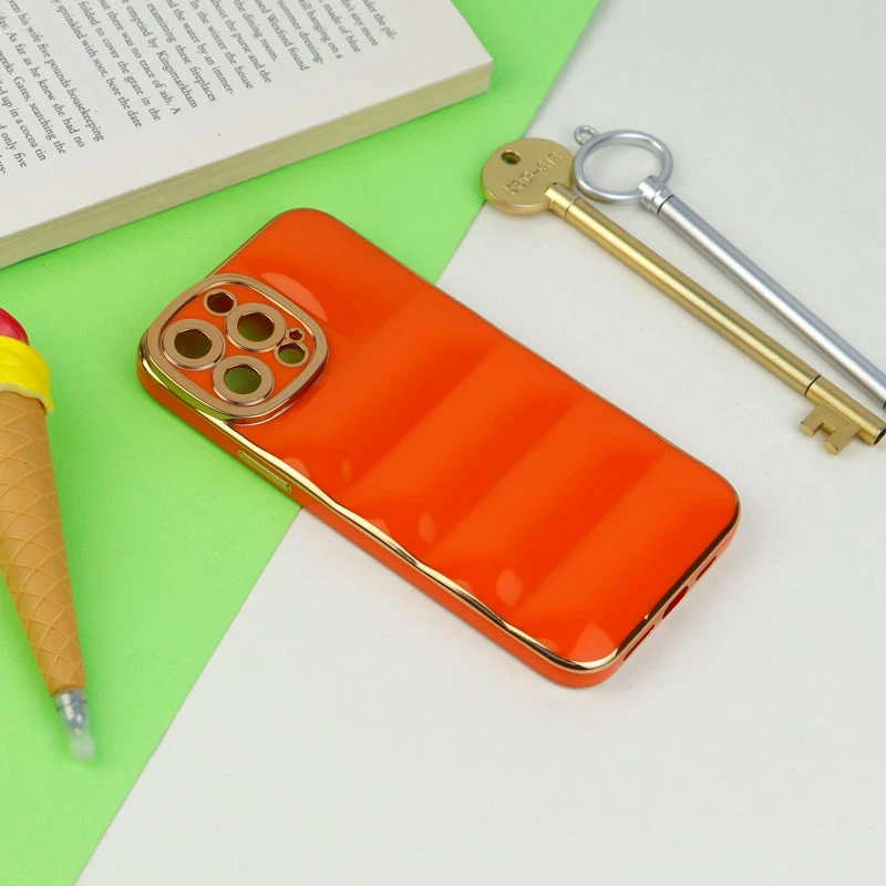 قاب PC پافر ژله ای محافظ لنزدار iPhone 13 Pro Max