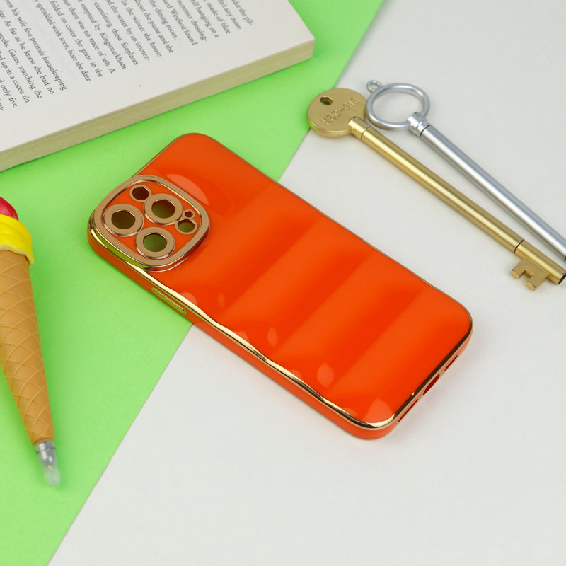 قاب PC پافر ژله ای محافظ لنزدار iPhone 13 Pro Max