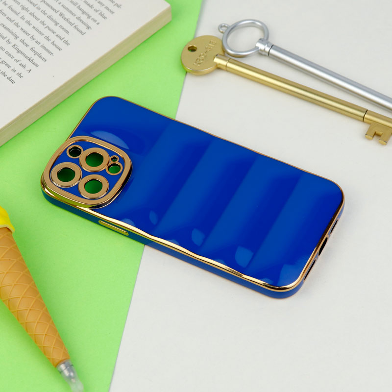 قاب PC پافر ژله ای محافظ لنزدار iPhone 13 Pro Max