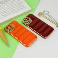 قاب PC پافر ژله ای محافظ لنزدار iPhone 13 Pro Max