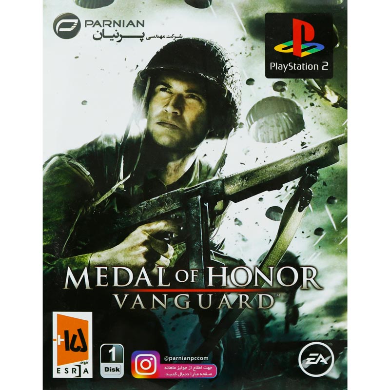 بازی Medal of Honor Vanguard پرنیان مناسب برای PS2