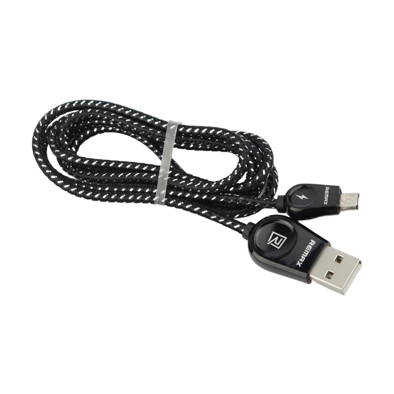 کابل میکرو یو اس بی فست شارژ ریمکس RC010 طول 1.2 متر