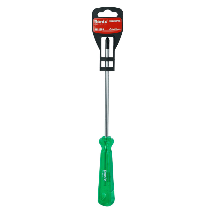 پیچ گوشتی چهارسو Ronix RH-2869 6*150mm