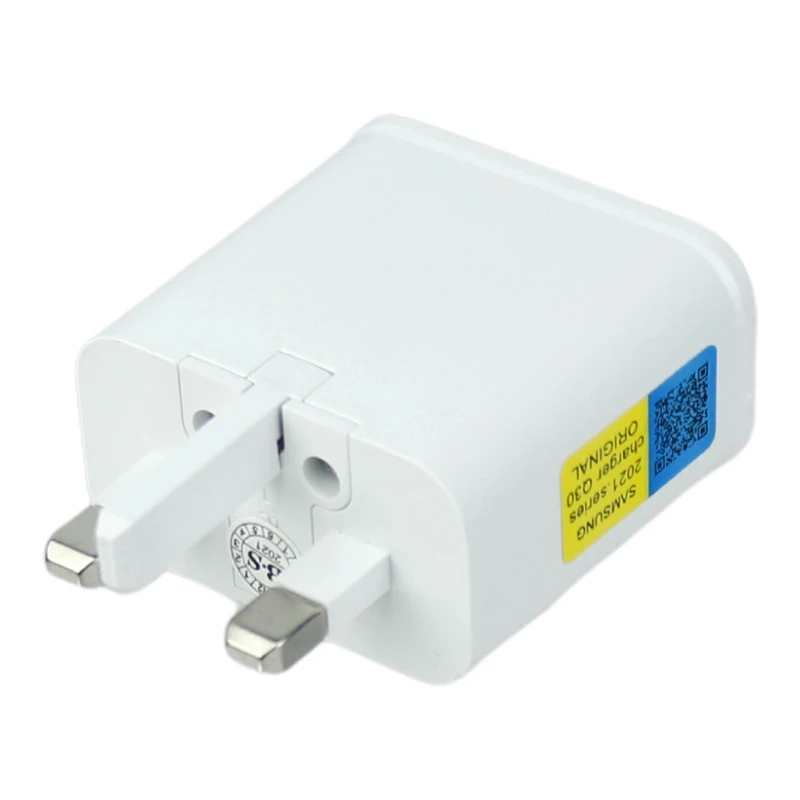 شارژر دیواری 18 وات سامسونگ EP-TA200 QC3.0 PD 2A + کابل تبدیل تایپ سی