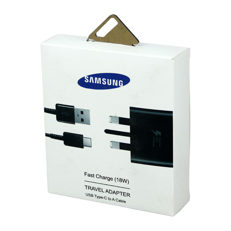 شارژر دیواری فست شارژ Samsung EP-TA200 2A QC3.0 PD 18W + کابل تایپ سی