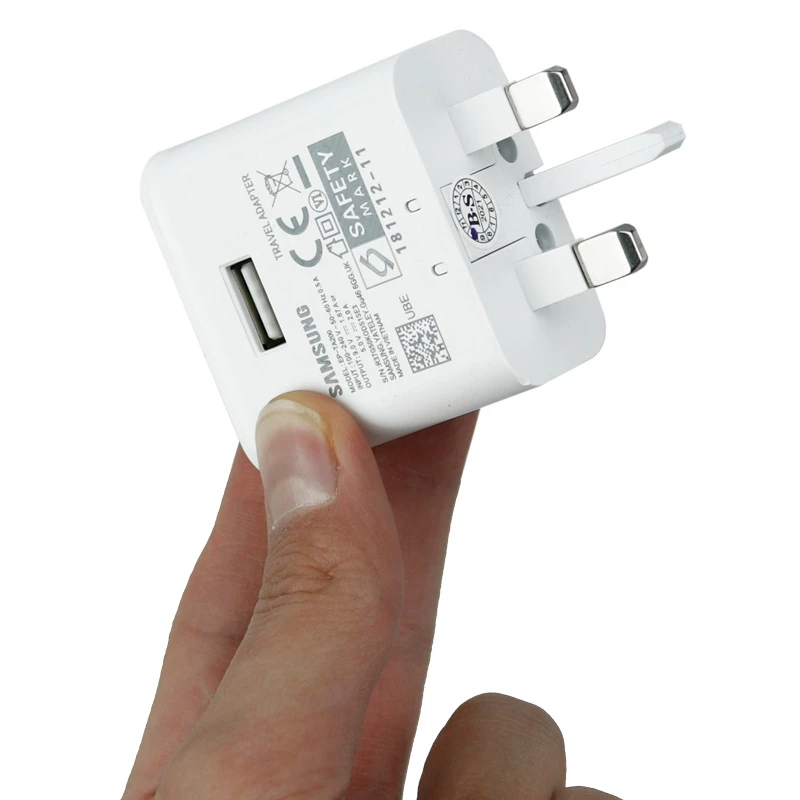 شارژر دیواری 18 وات سامسونگ EP-TA200 QC3.0 PD 2A + کابل تبدیل تایپ سی