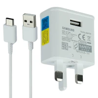 شارژر دیواری فست شارژ Samsung EP-TA200 2A QC3.0 PD 18W + کابل تایپ سی