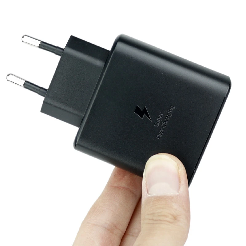 شارژر دیواری 45 وات سامسونگ EP-TA845 PD 3A + کابل تبدیل تایپ سی