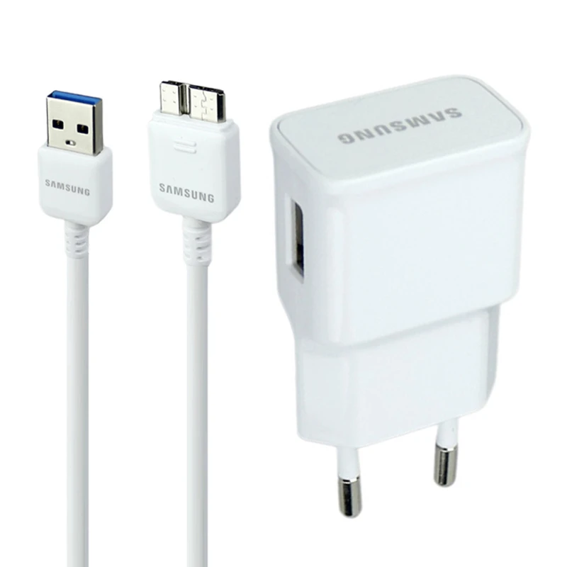 شارژر دیواری 10.6 وات سامسونگ Galaxy USB 3 2A + کابل شارژ