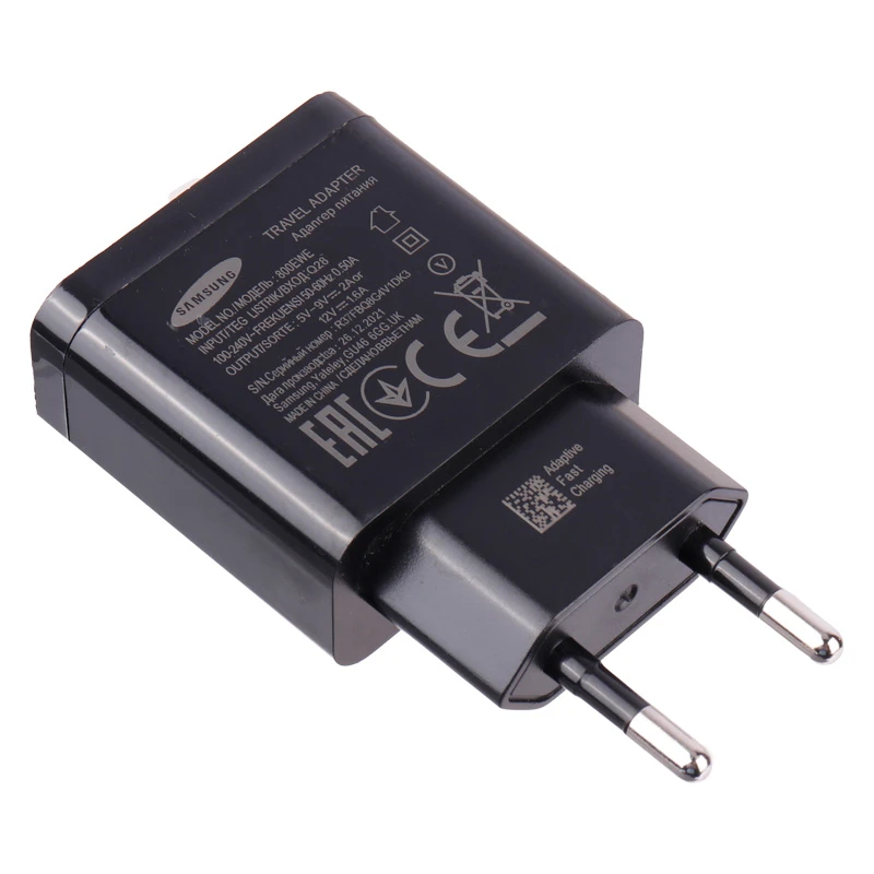 شارژر دیواری 18 وات سامسونگ S9+ 800EWE QC3 PD 2A