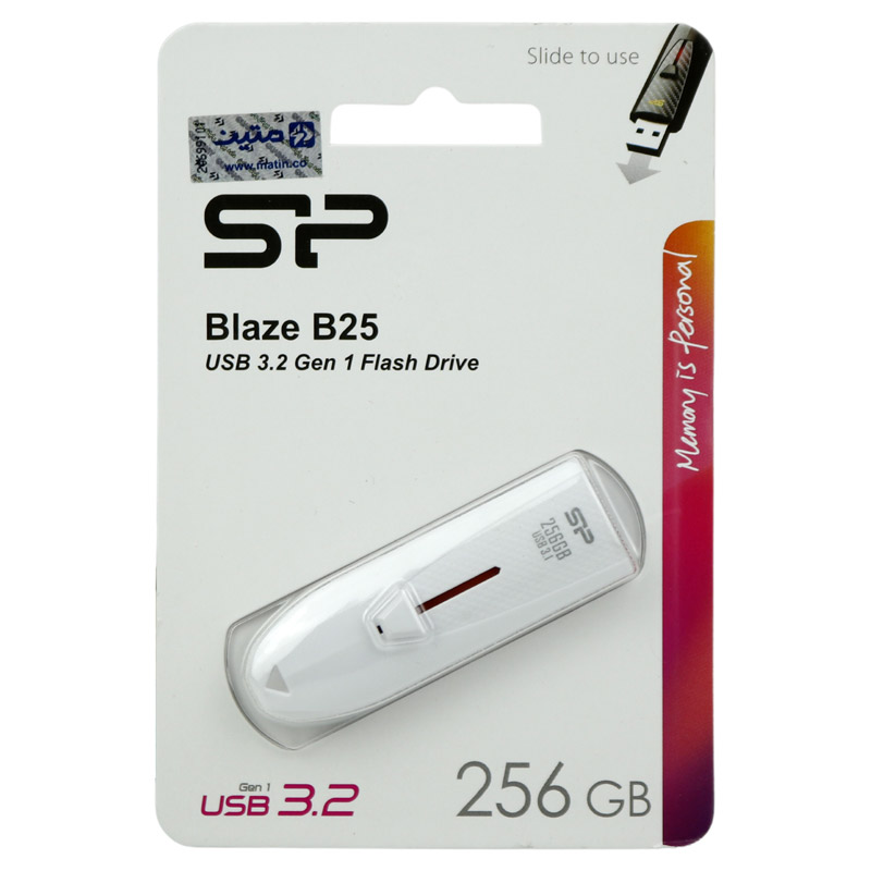 فلش 256 گیگ سیلیکون پاور Silicon Power Blaze B25 USB3.2