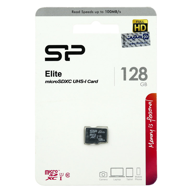 رم میکرو 128 گیگ سیلیکون پاور Silicon Power Elite U1 C10 100MB/s