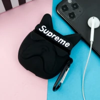 محافظ ایرپاد سیلیکونی Supreme مشکی