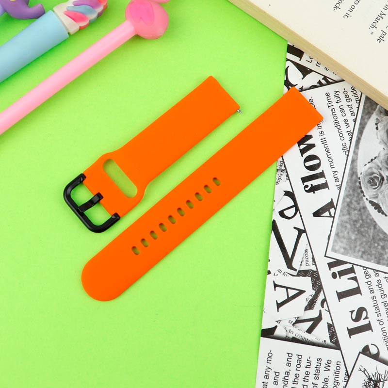 بند ساعت هوشمند سیلیکونی سگکی 20mm