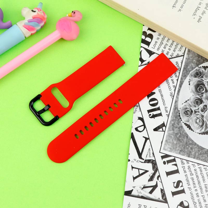بند ساعت هوشمند سیلیکونی سگکی 20mm